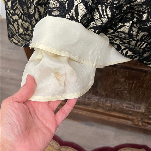 Anthropologie Mirror of Venus Retro 50s Pinup wedding guest Lace Dress Size 6 - Picture 4 of 7